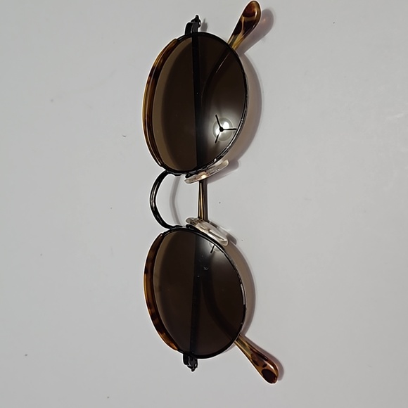Liz Claiborne Wire Rim Tortoise Unisex Frames Only Sunglasses #E-32 - Picture 6 of 13